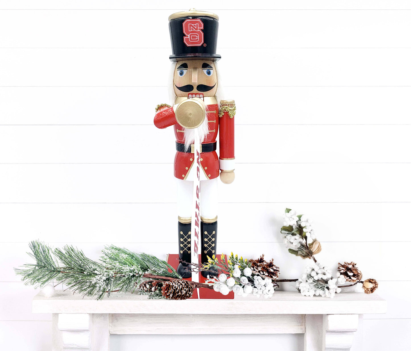 14" NC State Bugler Nutcracker