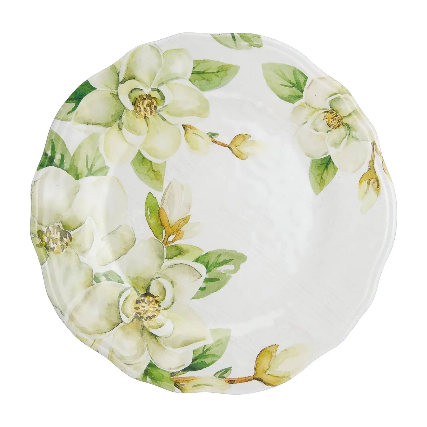 Magnolia 11" Melamine Plate, Set of 4