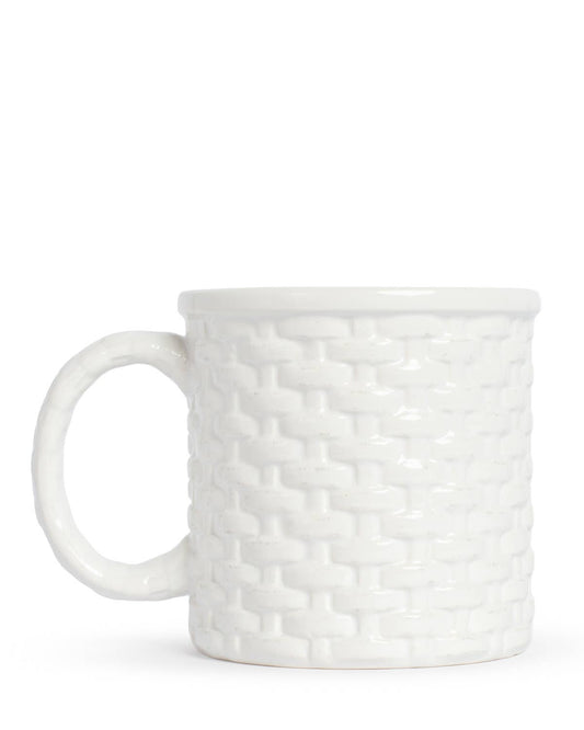 Basketweave Coffee Mug