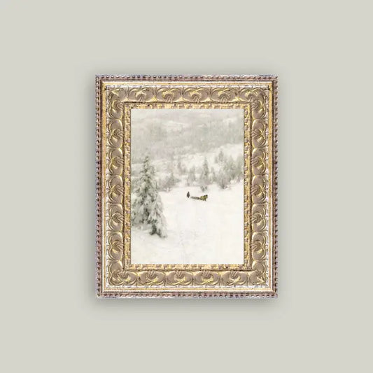 Winter Landscape Art - 5x7