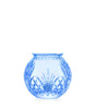5" Crystal Blue Flower Bowl