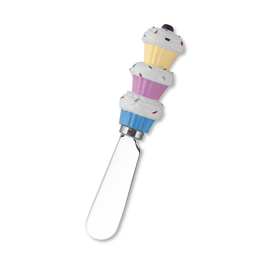Cupcakes Polyresin Cheese Spreader