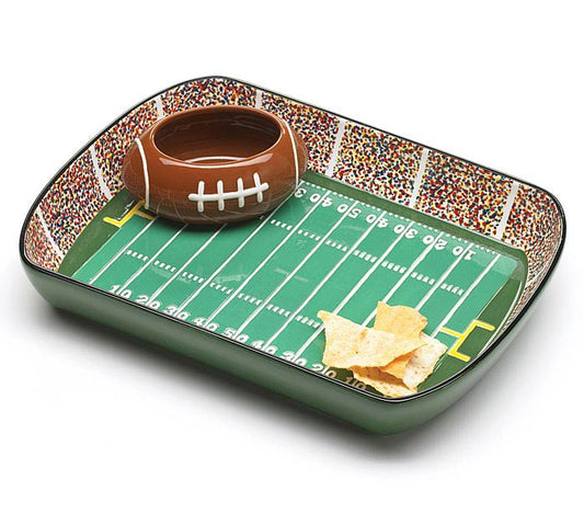 CERAMIC FOOTBALL STADIUM/BALL CHIP/DIP