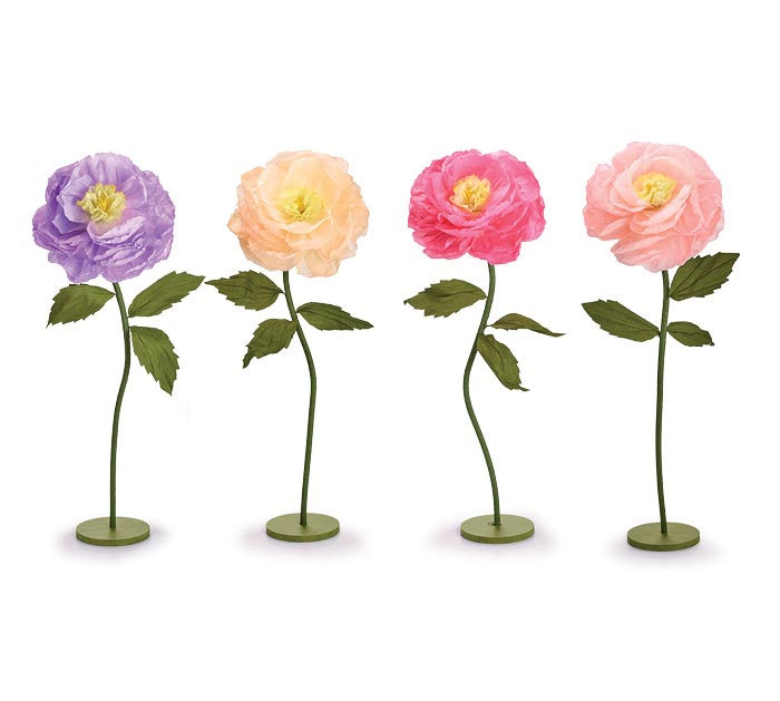 Paper Flower on Stand