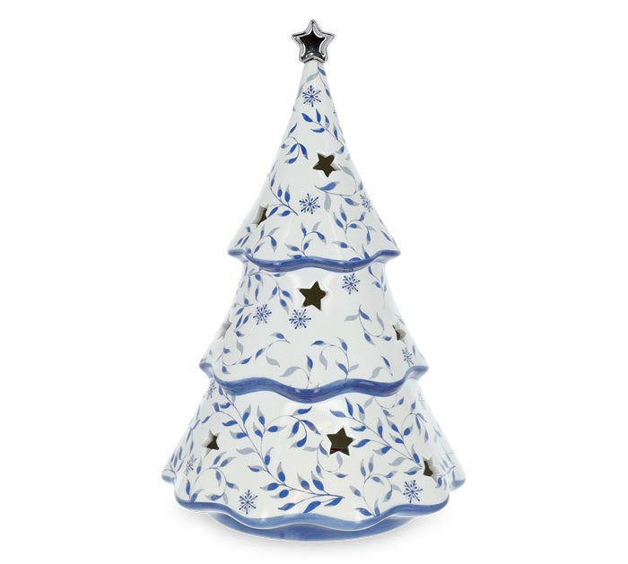 Blue/White Lighted Tree