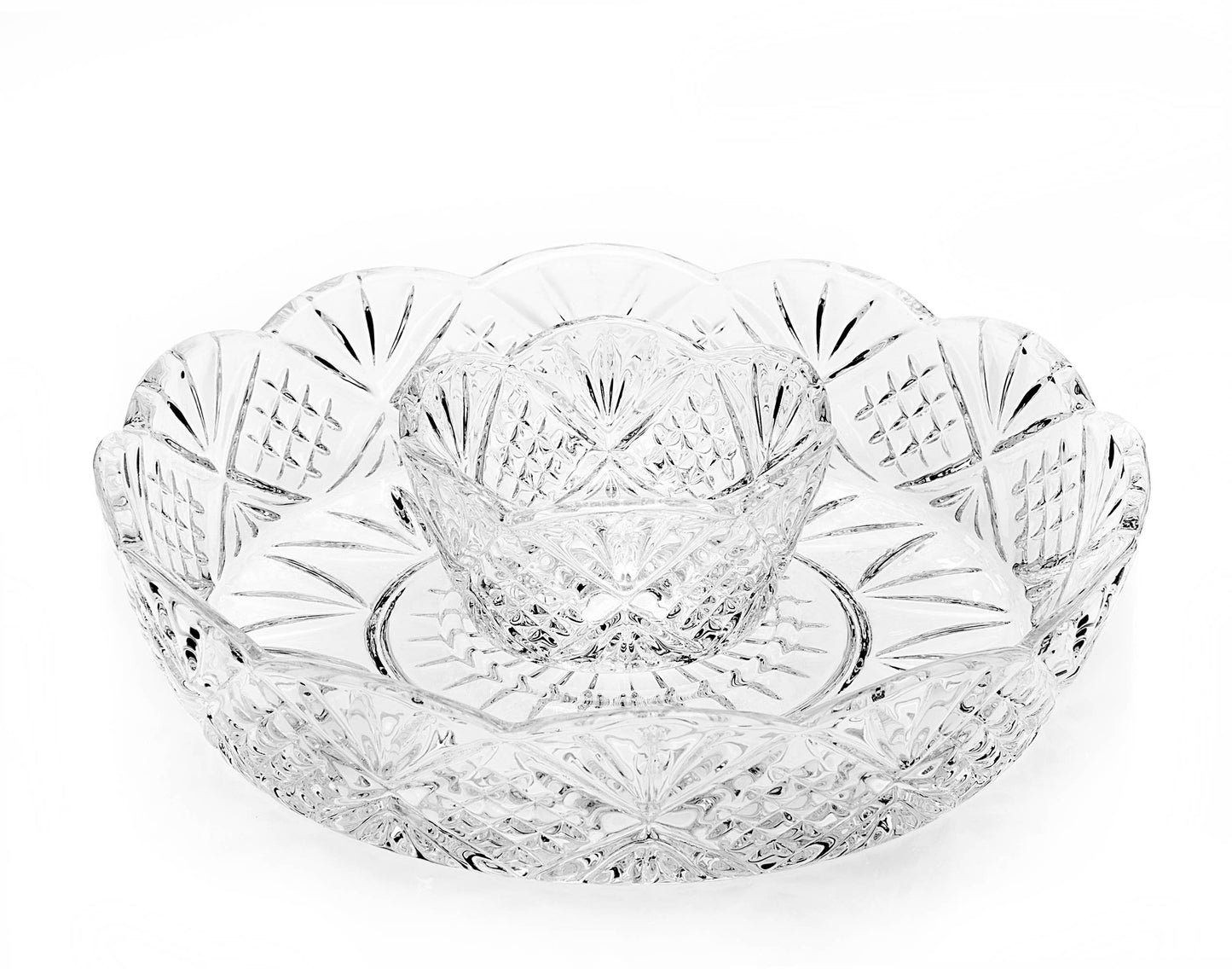 Dublin Cut Crystal Mini Chip N Dip
