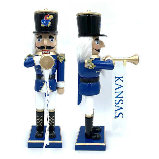 14" Kansas Bugler Nutcracker