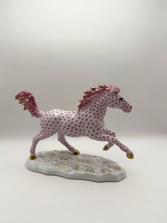 Raspberry Galloping Horse