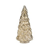 Glass Golden Ribbed Tree