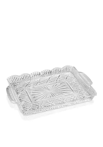 Crystal Gallery Tray