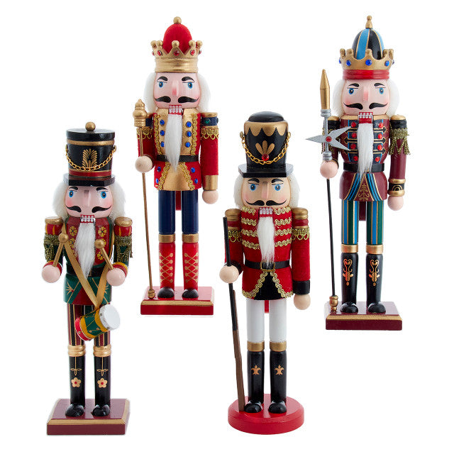 Set of 4, 11" Nutcrackers