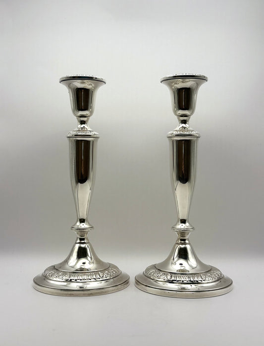 10” Sterling Candlesticks