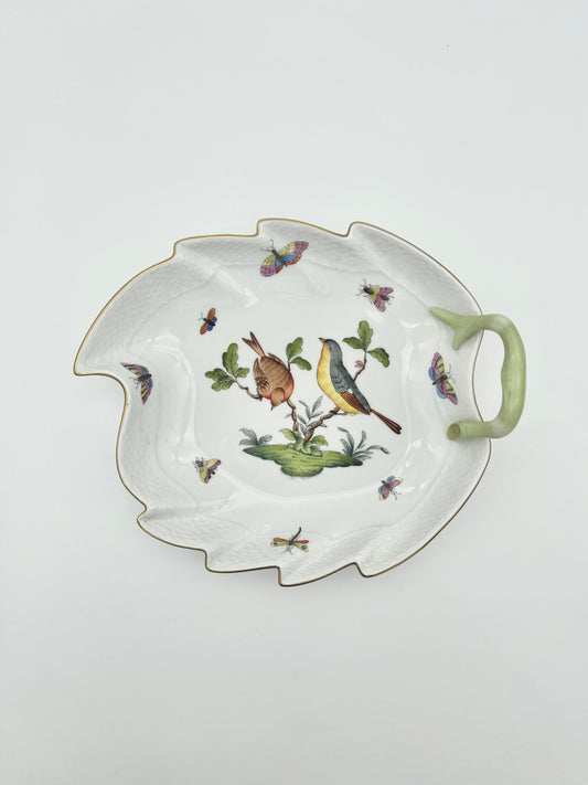 Large Leaf Dish w Handle Rothschild