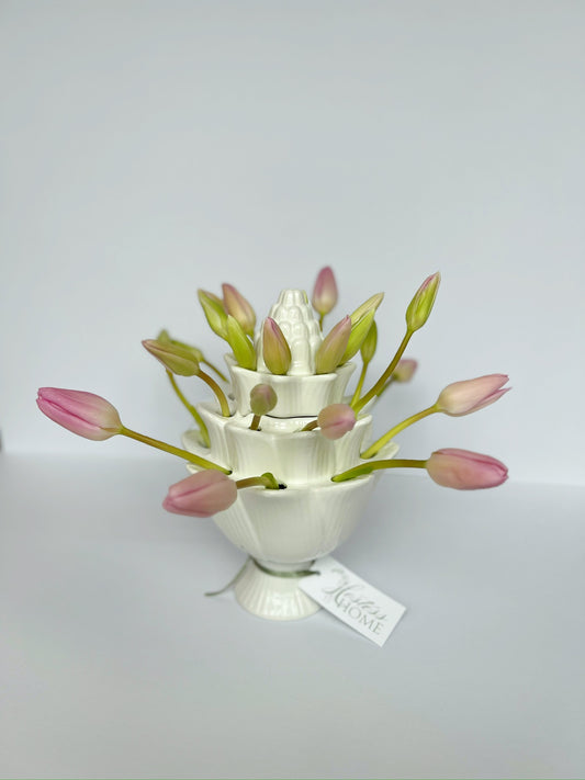 Tulipiere Artichoke White