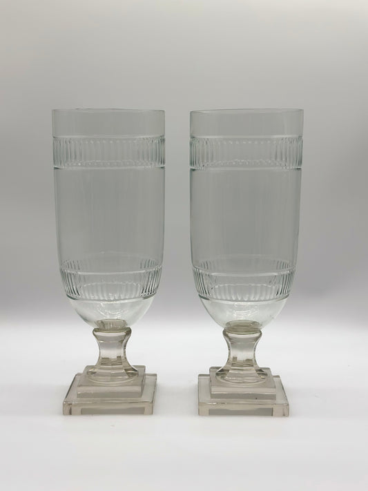 Pair of Crystal Hurricanes