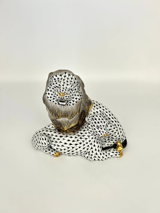 Lion & Lioness Black