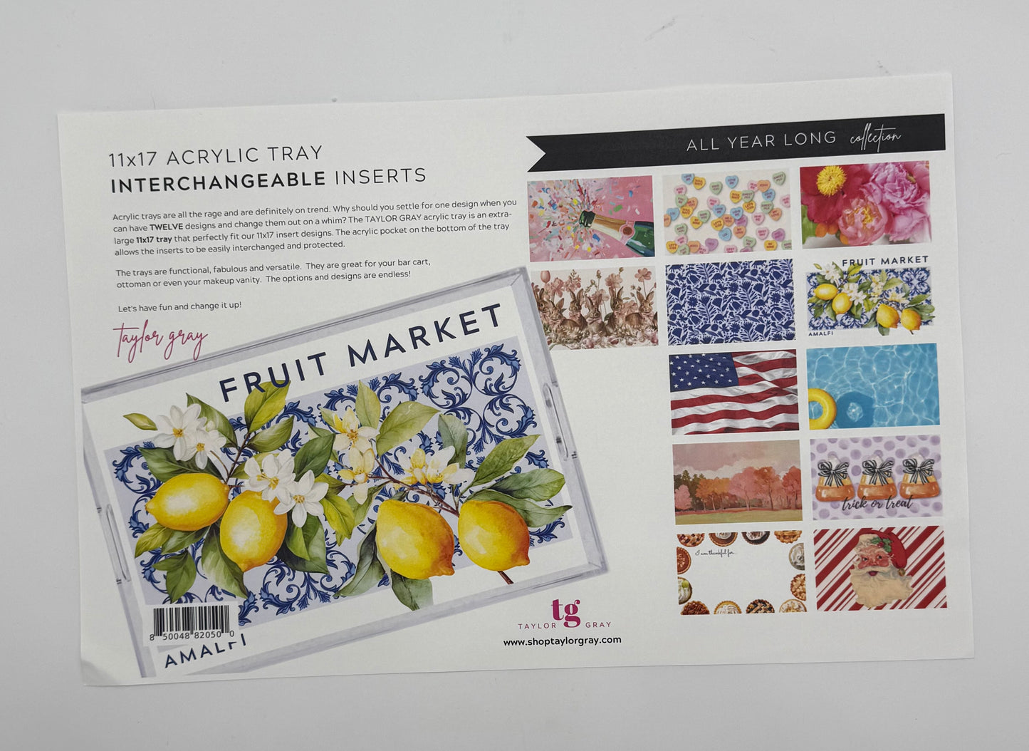 All Year Long Inserts