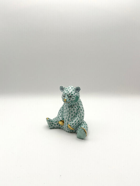 Green Sitting Bear