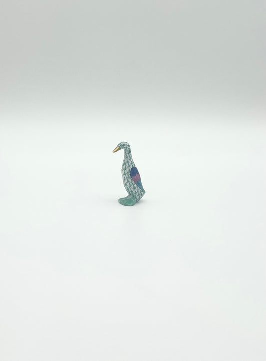 Miniature Standing Duck Green