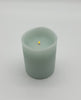 BrightWick Light Green Pillar Candle 3x4