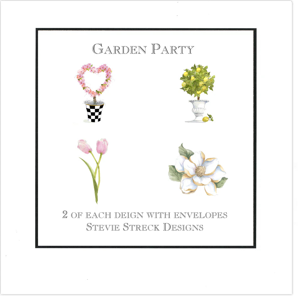 Garden Party Notecards