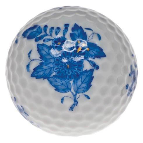 Blue Chinese Bouquet Golf Ball