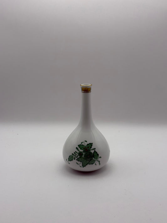 5” Chinese Bouquet Bud Vase Green