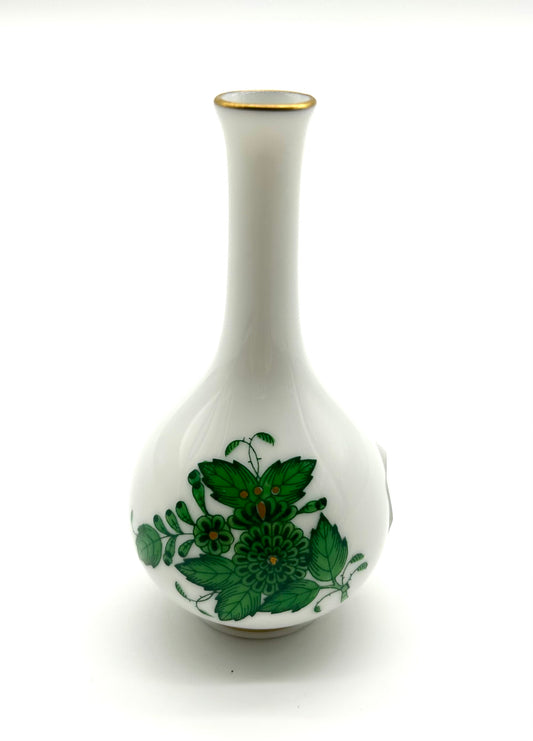 Miniature Vase Chinese Bouquet Green