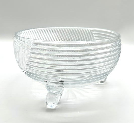 Footed Crystal Trifle Bowl