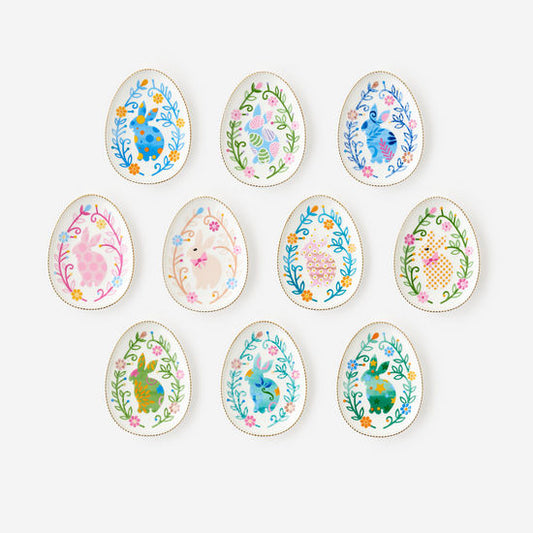 Bunny Egg Dish Asst.