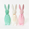 27" Flocked Button Nose Bunny