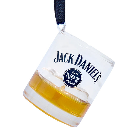 Mini Jack Daniel's Whiskey Glass Ornament