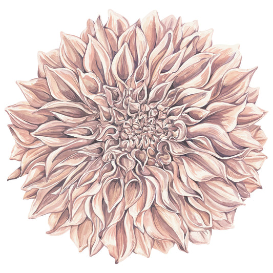 Die Cut Dahlia Placemat