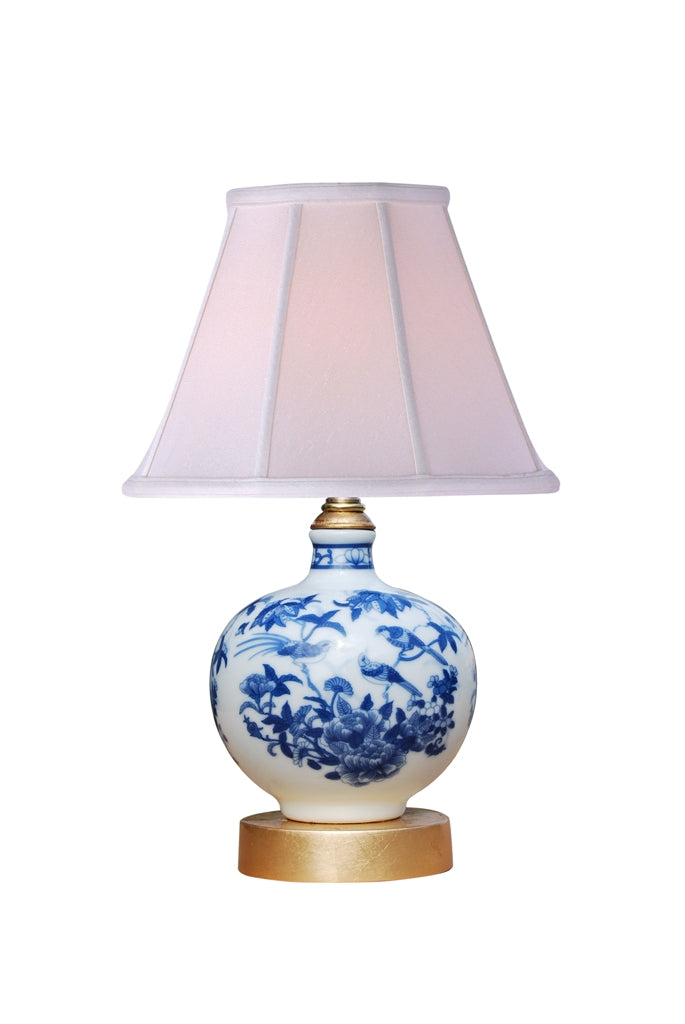 Blue & White English Mini Lamp