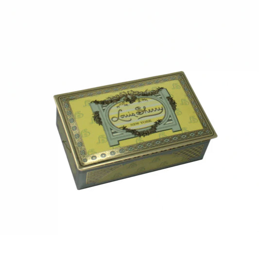 2 Pc Truffle Chocolates -Vintage Tin