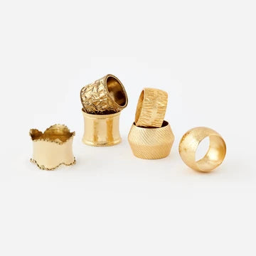 Gold Napkin Rings