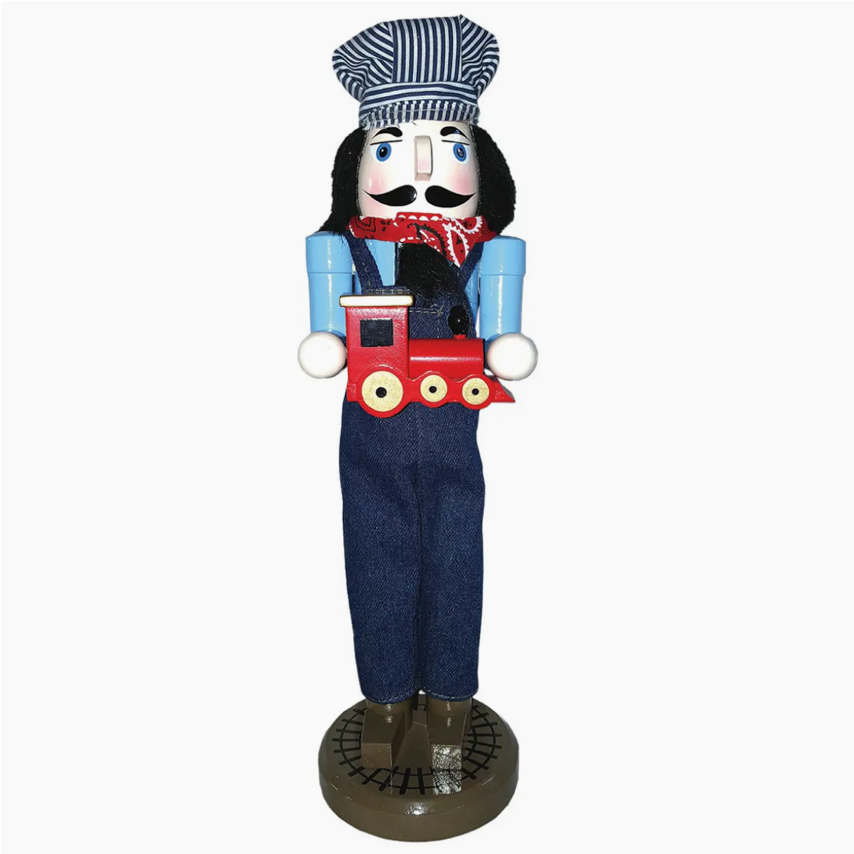 14" Train Conductor Nutcracker