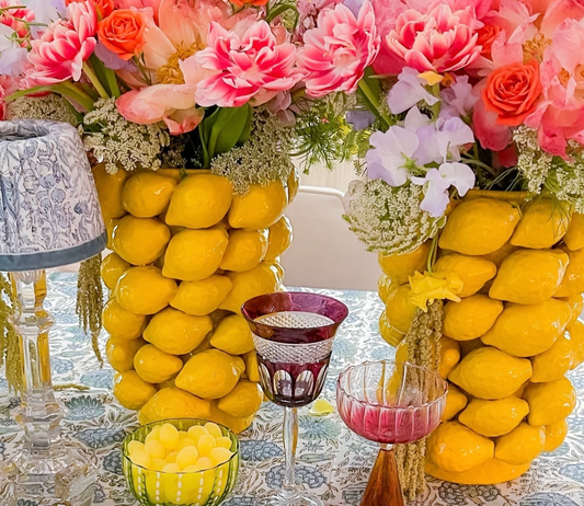 Small Lemon Vase