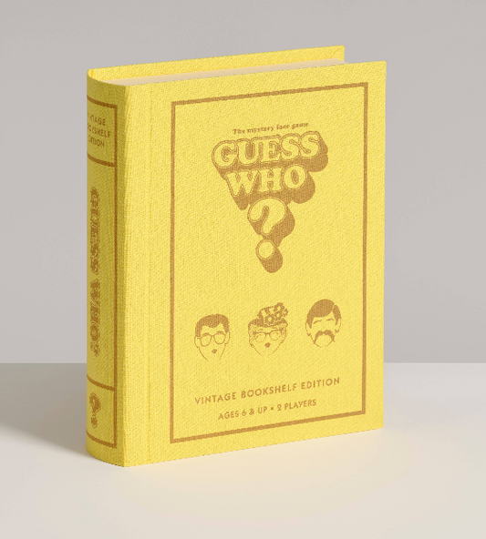 Guess Who? Vintage Bookcase Edition Game