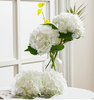 Real Touch Hydrangea Bundle - White - 13"