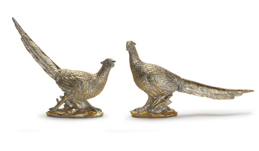 Large Golden Pheasants S/2