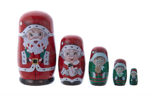 Santa Nesting Doll Set