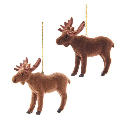 Moose Ornament - 4"H