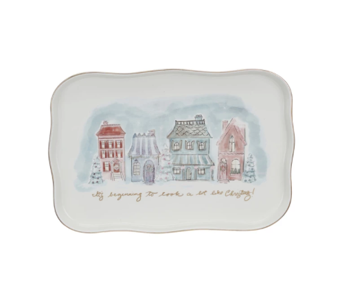 "It's Beginning to Look A Lot Like Christmas" Platter