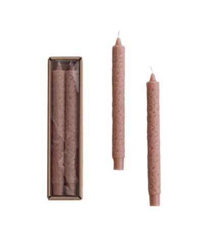 10" Maple Leaf Taper S/2