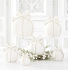Cutout White Porcelain LED Tabletop Ornament