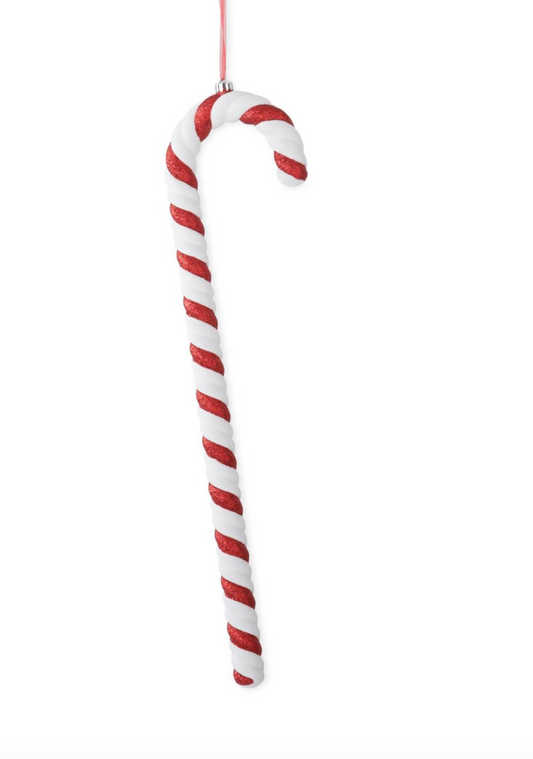 Red & White Candy Cane Ornament