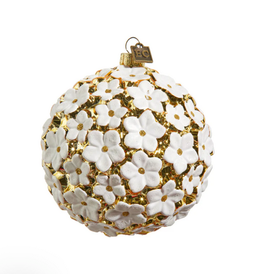 4" Blossom Ball Ornament