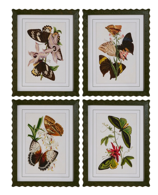 21" Butterfly Framed Wall Art
