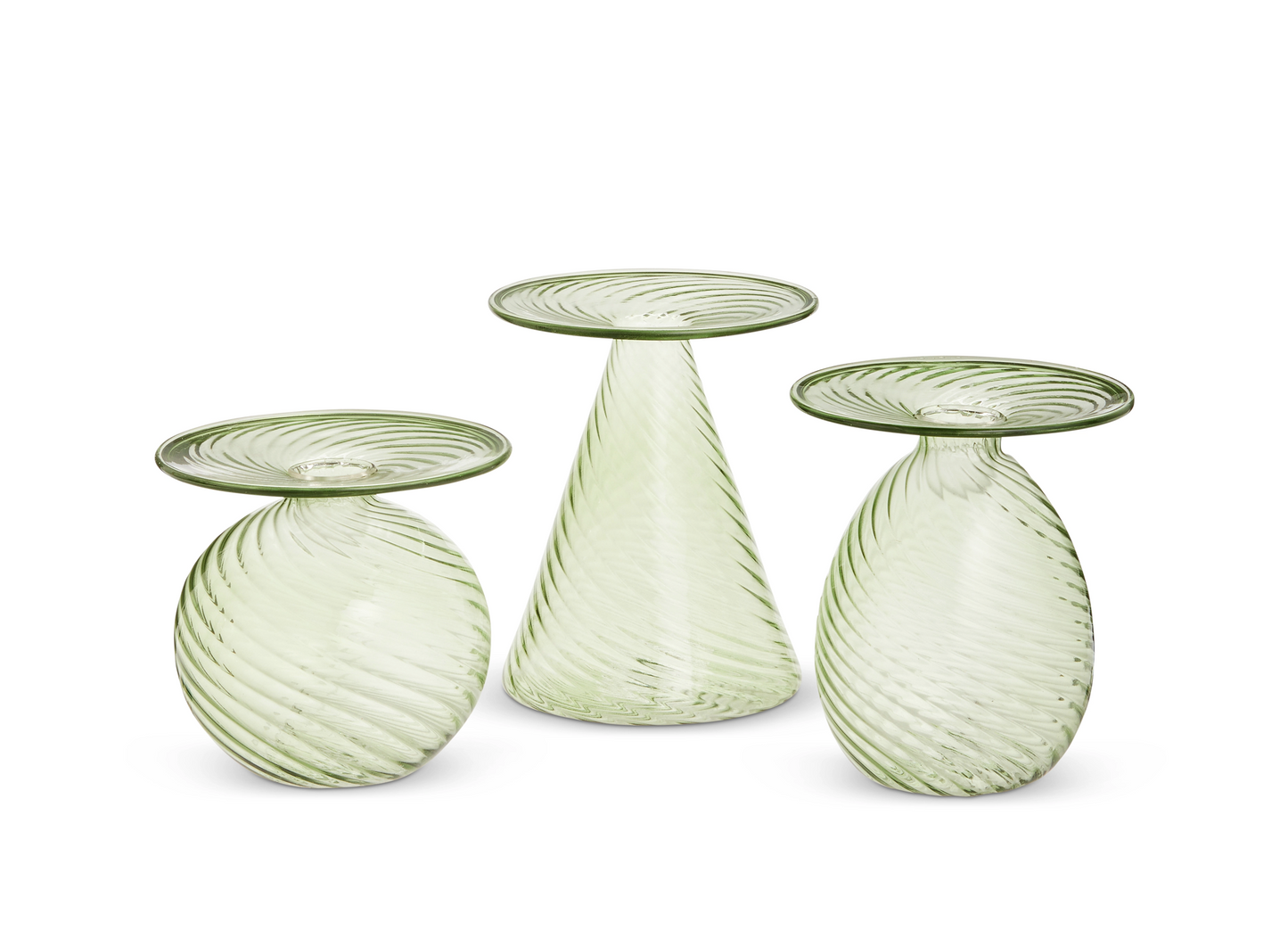 Sage Green Candle Holder